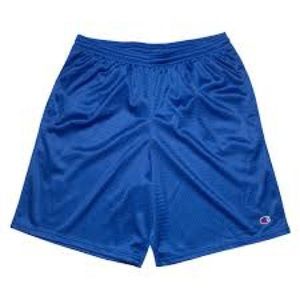Blue Champion Mesh Athletic Shorts
